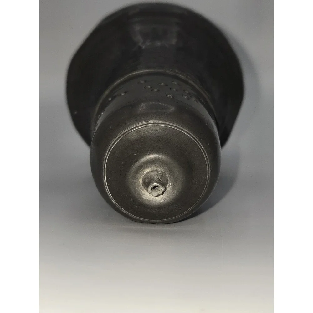 Vintage Pewter‎ Sugar Shaker (Missing Point on Top) 6